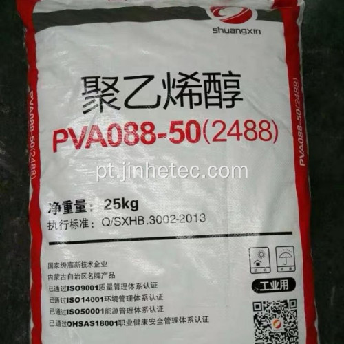 Alcoólico polivinílico PVA shuangxin 2488 120mesh
